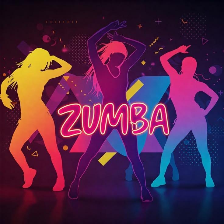Zumba workout group